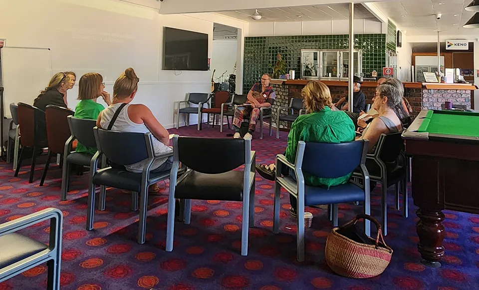 Our October Interagency Meeting at Nimbin Bowlo